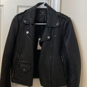 Bcbg Leather Moto Jacket